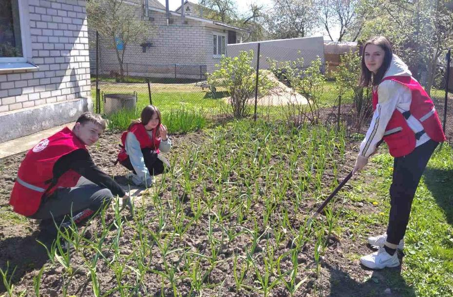 «Начни помогать весной!» В акции под таким названием приняли участие волонтёры Геранёнской СШ