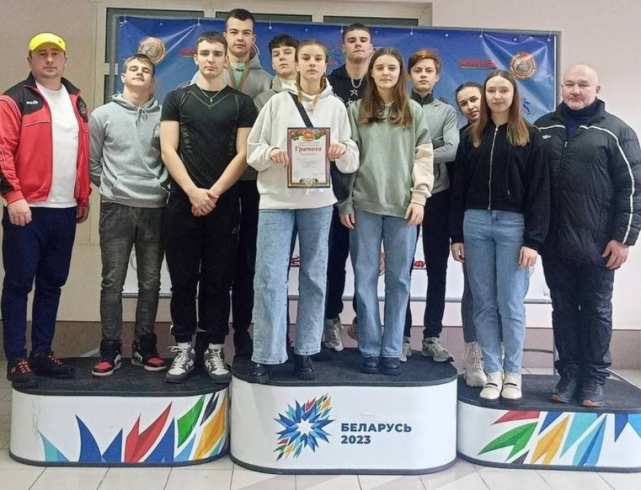 Сборная команда Ивьевского района заняла третье место на зимнем первенстве Гродненской области по легкой атлетике
