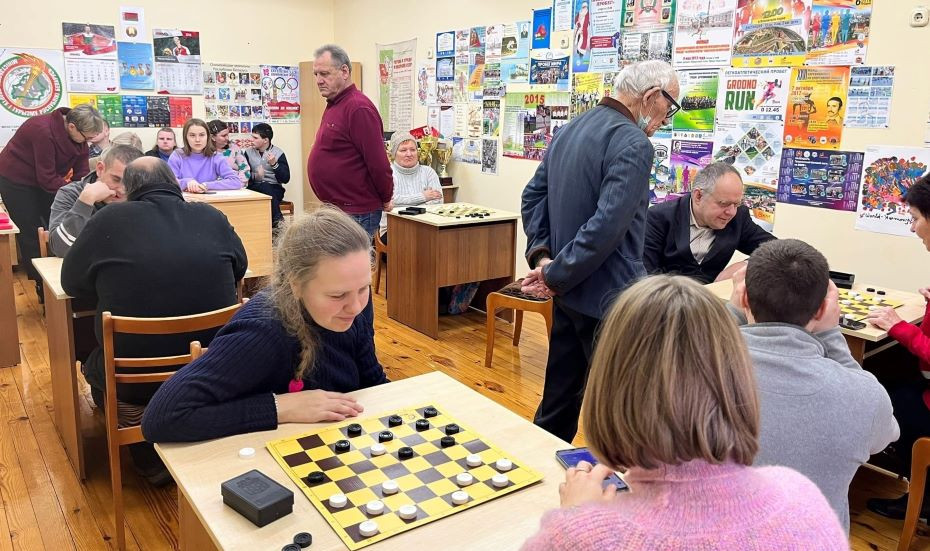 Районный турнир по шашкам среди людей с инвалидностью «Ваш ход»