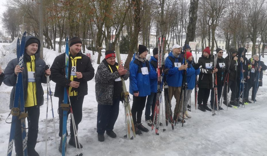 Ивьевчане приняли участие в соревнованиях по лыжному спорту