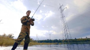 Поражение электрическим током при осуществлении рыбной ловли в охранной зоне воздушной линии электропередачи